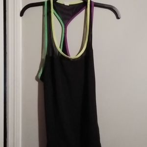 Black mesh workout tank🌺